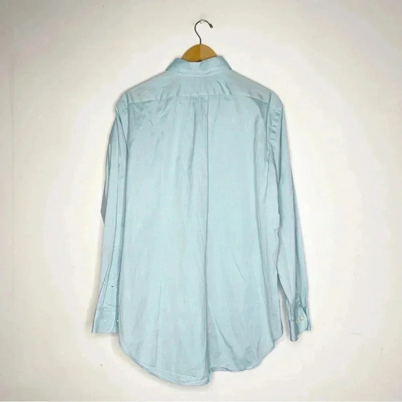 Ralph Lauren Blue Button Down Dress Shirt 16 Large - Picture 4 of 6